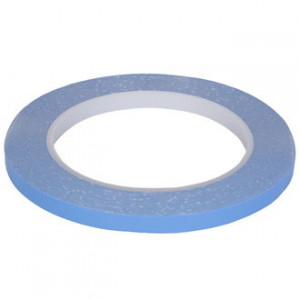 RG25M7M0.15, Лента теплопроводящая изолирующая c двусторонним клеевым слоем, рабочая температура -20°...+120° (кратко до 180°) ширина 7мм, толщина 0.15мм, длина 25м