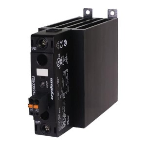 DR4560D60P, Твердотельные реле - Промышленного монтажа SSR Relay, DIN Rail Mount 45mm, 600VAC/60A, 4-32VDC In, Zero Cross, IOP