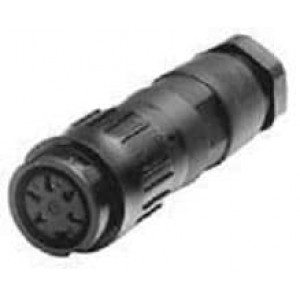 T3378-502, Цилиндрические разъемы DIN FEMALE CABLE CONNECTOR 5 WAY