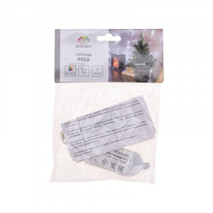 Гирлянда Роса 2 м, 20 LED, цвет свечения мультиколор, тонкий батарейный блок 303-009-1