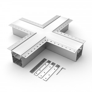 Крестовина SL-LINIA55-FANTOM 030134, Крестовина в сборе, для профиля SL-LINIA55-FANTOM. В комплекте крестовина с экраном, соединители, винты, шестигранный ключ.