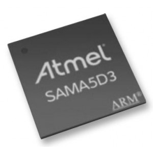 ATSAMA5D34A-CU, Микроконтроллер 32-бит 160Кбайт Флэш-память 324BGA