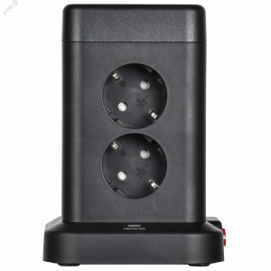 DOMINIC Удлинитель У08K 8 мест 2P+PE 1,5м 3х1,0мм2 16А/250В USB A+C 20Вт черный IEK DN-YP30-16-08-01-ZKU-K02