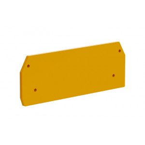 Торцевая крышка 216152, Торцевая крышка, для клемм TA16-…-2, цвет: оранжевый