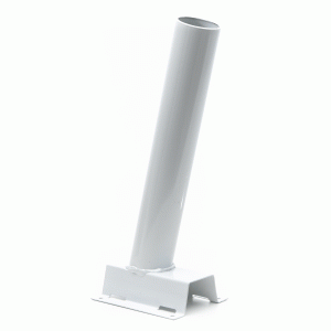 Кронштейн на столб для PSL D40х1.5-WH под бандажную ленту бел. 5013728