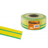 Термоусаживаемая трубка ТУТнг 50/25 желто-зеленая (25 м/ролл) SQ0518-0108