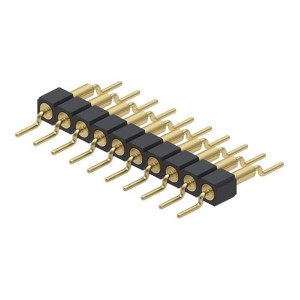 339-10-110-40-000000, Проводные клеммы и зажимы 1R 10P, .100" GRID SMT, JUMPER