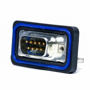 4STD09PCT99S40X, Стандартные соединители D-Sub  9 POS M WATER RES R.A .188"