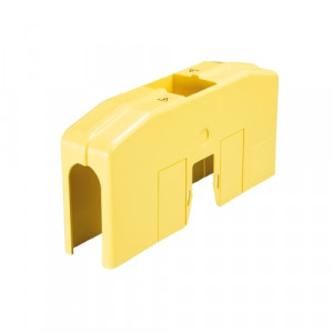 Защитная крышка AD RFK 150-240, Защитная крышка для болтовых клемм: RFK 1/150...S35; RFK 1/180...S35; RFK 1/240...S35 пластик, цвет: желтый