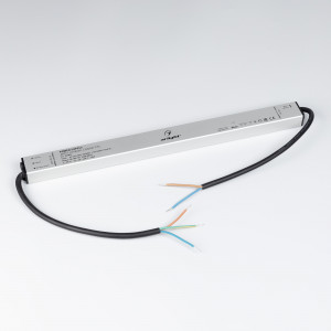 Блок питания ARPV-LG48240-LINEAR-PFC (48V, 5A, 240W) 034896, Источник напряжения с гальванической развязкой для светодиодных изделий. Входное напряжение 220-240 VAC. Выходные параметры: 48 В, 5 А, 240 Вт. Встроенный PFC >0.95. Тонкий металлический корпус IP67. Вход: 220-240VAC. Выход: 48VDC. Размер 400х30х21 mm.. С