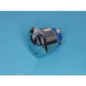 PSW-14, Кнопка круглая 220В 2А, крепление гайка