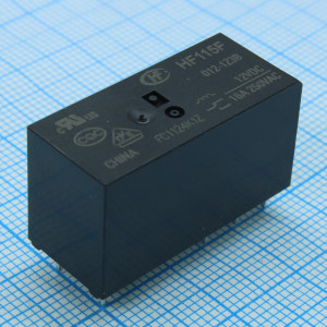 HF115F/012-1Z3B, Реле силовое,16А одна контактная группа-два направления катушка 12В