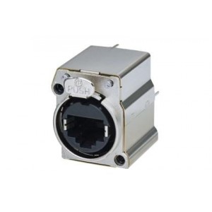 NE8FBV-C5-LED-S, Модульные соединители / соединители Ethernet RECP CAT5e B series T-H SHD PCBV FP-PCB