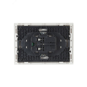 Розетка 2-м СП FORTE&PIANO FP224 16А с заземл. без защ. шторок безвинт. крепл. бел. IEK FP-R21-16-1-K01