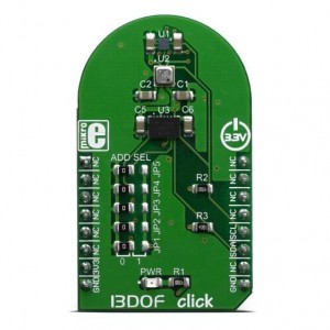MIKROE-3775, Инструменты разработки многофункционального датчика 13DOF click