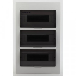 Бокс ЩРВ-П-36 мод. встраив. пластик IP41 SIMPLE NO-box_simple-plastic_36_flush Б0041517