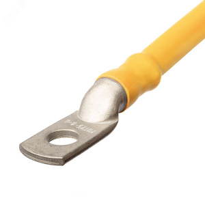 Трубка термоусадочная клеевая ТТК(3:1)-30/10 желт, Термоусадочная желтая клеевая трубка 3:1 с подавлением горения, нарезка по 1 м.