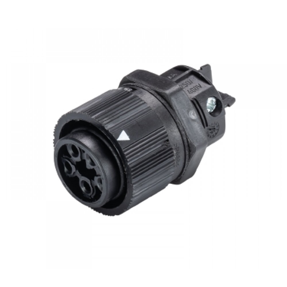 Изображение товара Розеточный разъем Wieland RST16I5/4S B1 M03 SW IP68 16А М20