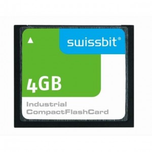 SFCF4096H1AF2TO-I-QT-527-STD, Карты памяти Industrial Compact Flash Card, C-500, 4 GB, SLC Flash, -40 C to +85 C