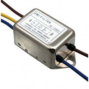 DL-10DX1, Однофазный сетевой фильтр 10А 250В