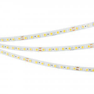 Лента UL-B80-10mm 24V Warm3500 (11 W/m, IP20, 5m) 041375, Светодиодная лента UL-B80, открытая. Светодиоды 5060, 80 шт/м (400 шт на 5 м), белая плата, ширина 10 мм, скотч 3M. Цвет ТЕПЛЫЙ 3500 K, цветопередача CRI>90, угол 120°. Питание 24V, мощность 11 Вт/м (55 Вт на 5 м). Размеры 5000x10x2 мм. Мин. отрезок 100 м