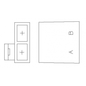 08911979, Автомобильные разъемы 2P FEM BLK CONN 56 SERIES