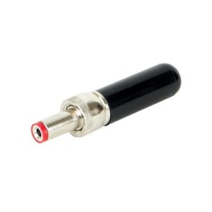 767K, Соединители питания для постоянного тока 2.1mm Locking Plug Red Tip Blk Handle