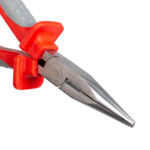 Длинногубцы диэлектрические 160 мм серия Стандарт, для работ под напряжением до 1000 В, захват и удержание плоских и круглых деталей