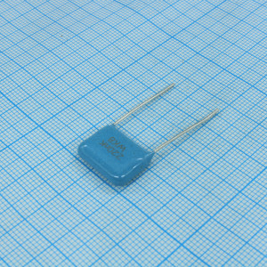 К73-17-250-0.22  10%, Конденсатор металлопленочный полиэтилентерефталатный 250В 0.22мкФ ±10%