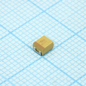 TPSB156K010T0600, ЧИП-конденсатор танталовый 15мкФ ±10% 10В типоразмер В низкое ESR лента на катушке