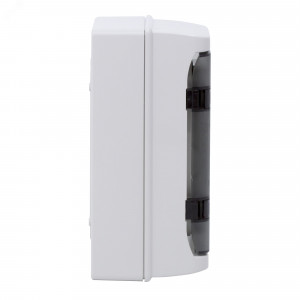 Щит распределительный навесной ЩРн-П-4 IP65 пластиковый прозрачная дверь серый 85604