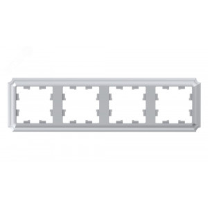 ATLASDESIGN ANTIQUE 4-постовая РАМКА, универсальная, АЛЮМИНИЙ (5шт) C3(+) ATN100304