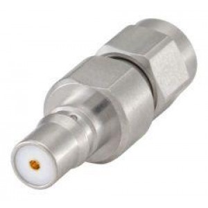 28K132-S00N5, РЧ адаптеры - междусерийные SMA Plug to QMA Jack Straight Adapter