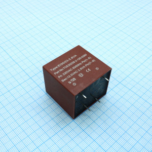TCE3023S-2-120-0280, Трансформатор питания 2.8ВА  230В 12В/233мА ta 70°C/B (EI 30/23) 33.8мм