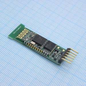 HC-06D, Bluetooth module with PCB, 6-pin (for Arduino) 2Mbps 3-3.6V 40mA -25...75 C