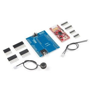 COM-15453, Средства разработки интегральных схем (ИС) аудиоконтроллеров  EasyVR 3 Plus Shield for Arduino