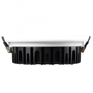 Светодиодный светильник LTD-220WH-FROST-30W Day White 110deg 021498, Встраиваемый круглый светильник, угол 110° / 30Вт / ДНЕВНОЙ БЕЛЫЙ 4000K / светодиод 1x30W / 3120 лм, CRI>80. Белая лицевая панель. IP44. Питание AC180-240V, 30Вт, 700mA 39-47V, драйвер в комплекте. Размеры DxH: 220х65мм, отверстие для установки 205мм.