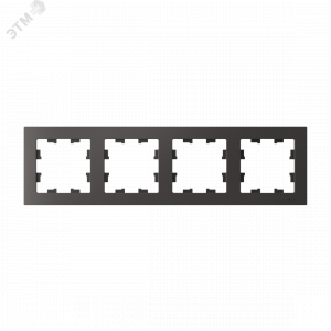 Рамка 4-пост. AtlasDesign универс. базальт SE ATN001404