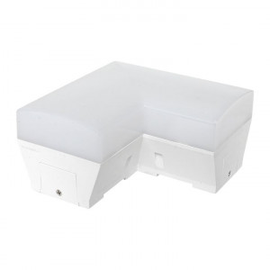 Фигурный коннектор для светодиодных линейных светильников ДБО-L белый 8Вт 6500К IP20 LUMA EKF LBL-L-8-W-6500