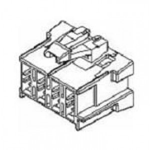 15357040, Автомобильные разъемы 8P FEMALE LT GRAY MP 280 SERIES 30AMPS