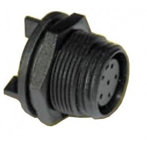 PX0413/10S, Стандартный цилиндрический соединитель 10 POLE CHAS R/MT SKT