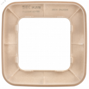 FLITE ARTISTIC Рамка 1-местная РУ-1-А-ФлЛ льняной IEK FI-M12-31-20-K88