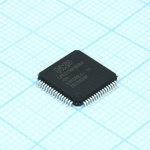 LPC2138FBD64/01,15, Микроконтроллер NXP однокристальный 16-бит/32-бит 512кБ Флэш-память шины ISP/IAP, Ethernet, USB 2.0, CAN 10-разрядный АЦП/ЦАП