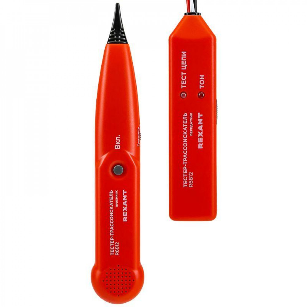 Изображение товара Кабельный тестер R6812 Rexant - трассоискатель для проверки кабелей