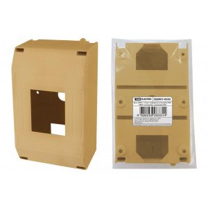 Бокс КМПн 1/4 для наружной установки IP20 "ЭКО" (сосна) инд. штрихкод SQ0907-0502