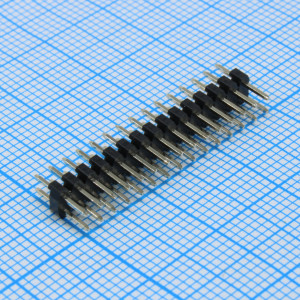 L-KLS1-207B-2-30-S, Разъем штыревой двухрядный на плату 30 контактов