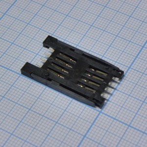 Sim card SCV-W2523P-08-LF, Держатель Sim card