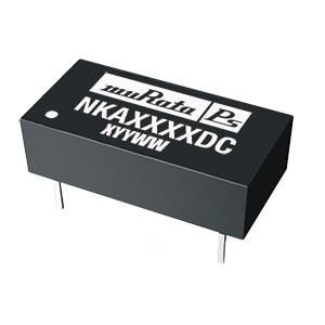 NKA1215DC, Преобразователи постоянного тока в постоянный с изоляцией 1W 12V to +/-15V Dual Output