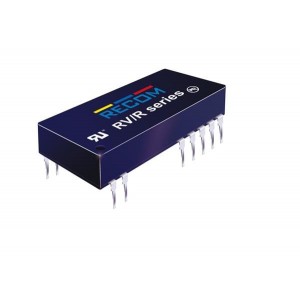 RV-0505D/R8, Преобразователи постоянного тока в постоянный с изоляцией 2W DC/DC MIN 8kV UNREG 5Vin +/-5Vout