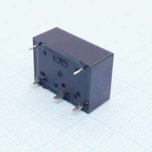 NT76-C-S-DC12V-0.45W (WIDE PIN), Реле силовое, 16А одна контактная группа-два направления катушка 12В 0.45Вт